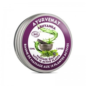 Massagebalsem met 18 ayurvedische kruiden, Ayurvenat, bio