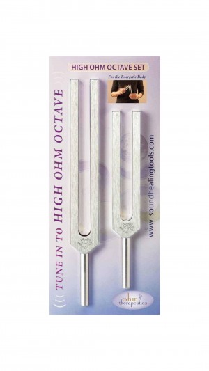 Stemvorkset High Ohm Octave, set van 2 (272,2 Hz + 544,4 Hz)